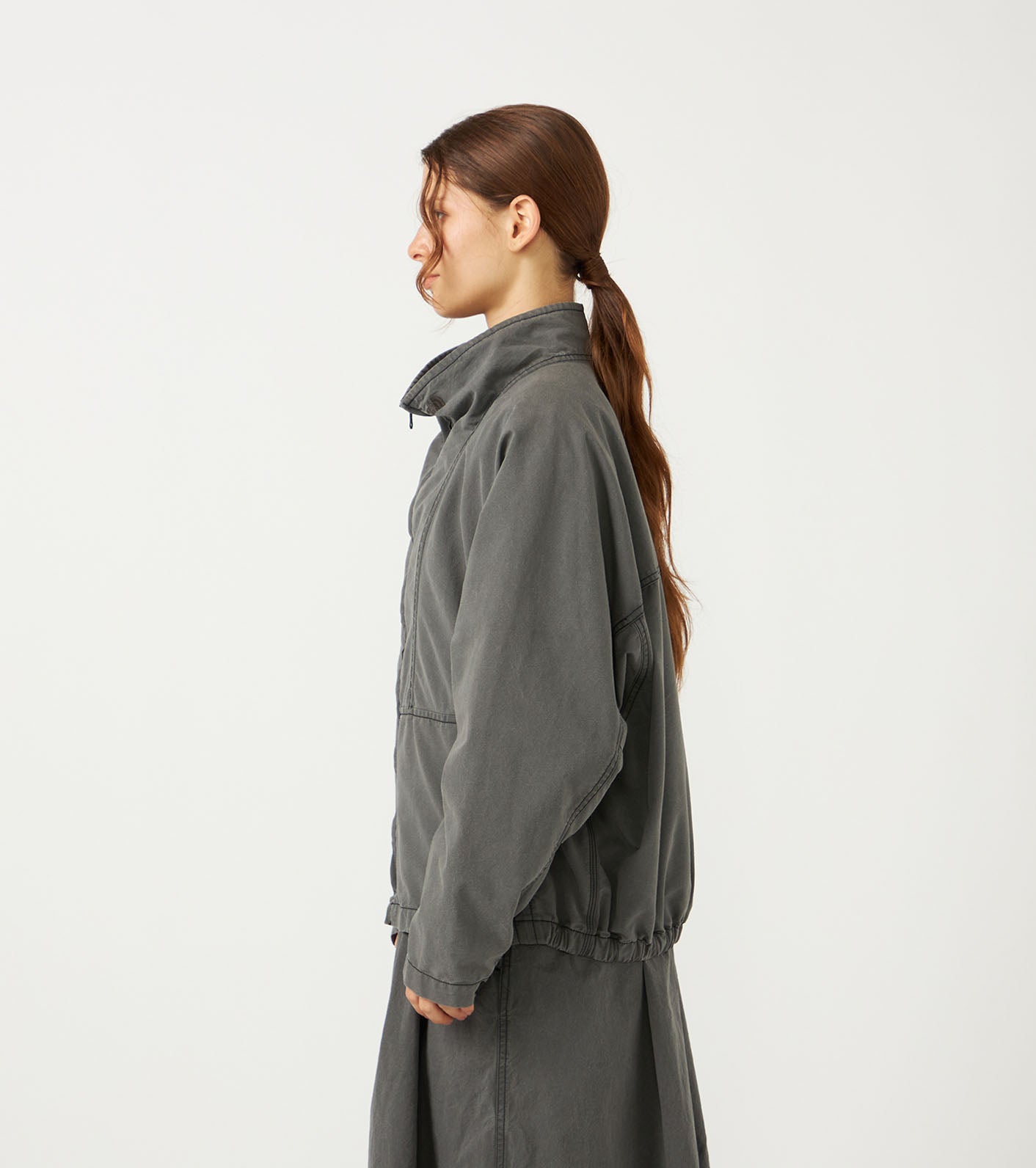 Cotton Nylon Weather Field Jacket (THE NORTH FACE Purple Label)
