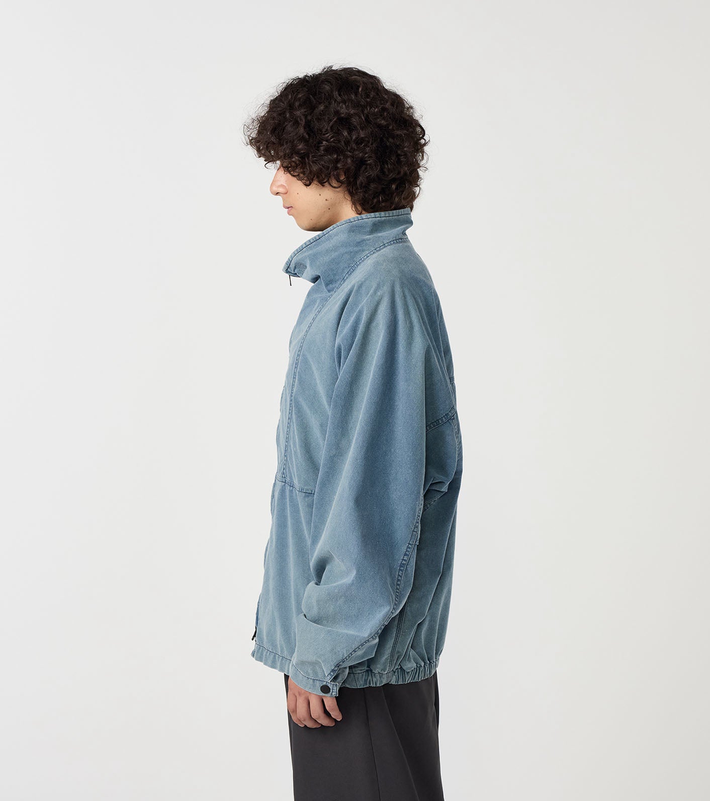 Cotton Nylon Weather Field Jacket (THE NORTH FACE Purple Label)