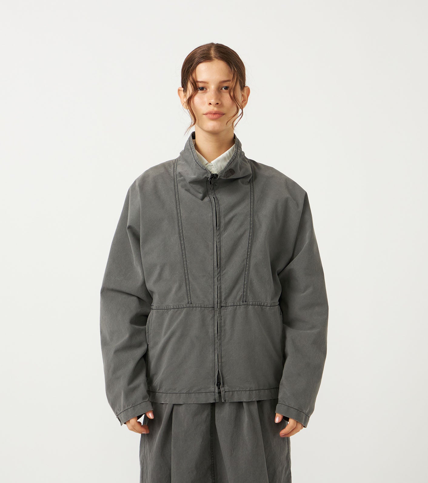 Cotton Nylon Weather Field Jacket (THE NORTH FACE Purple Label)