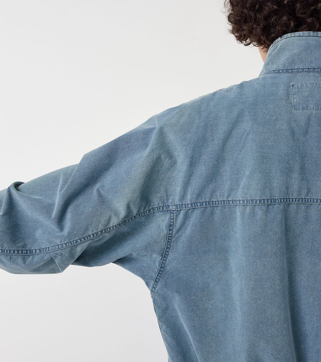 Cotton Nylon Weather Field Jacket (THE NORTH FACE Purple Label)