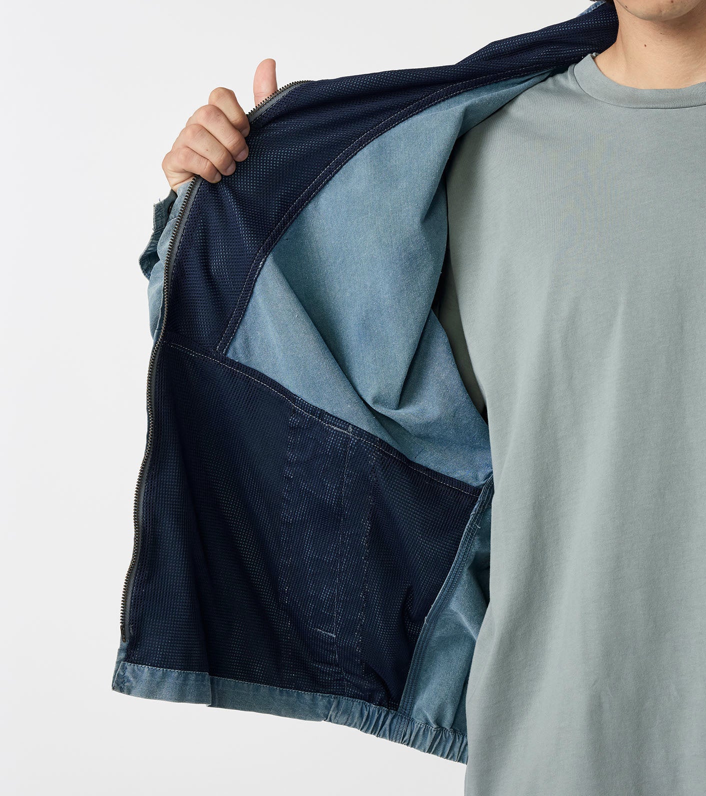 Cotton Nylon Weather Field Jacket (THE NORTH FACE Purple Label)