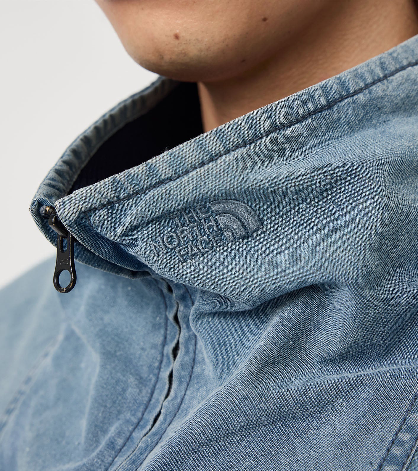 Cotton Nylon Weather Field Jacket (THE NORTH FACE Purple Label)