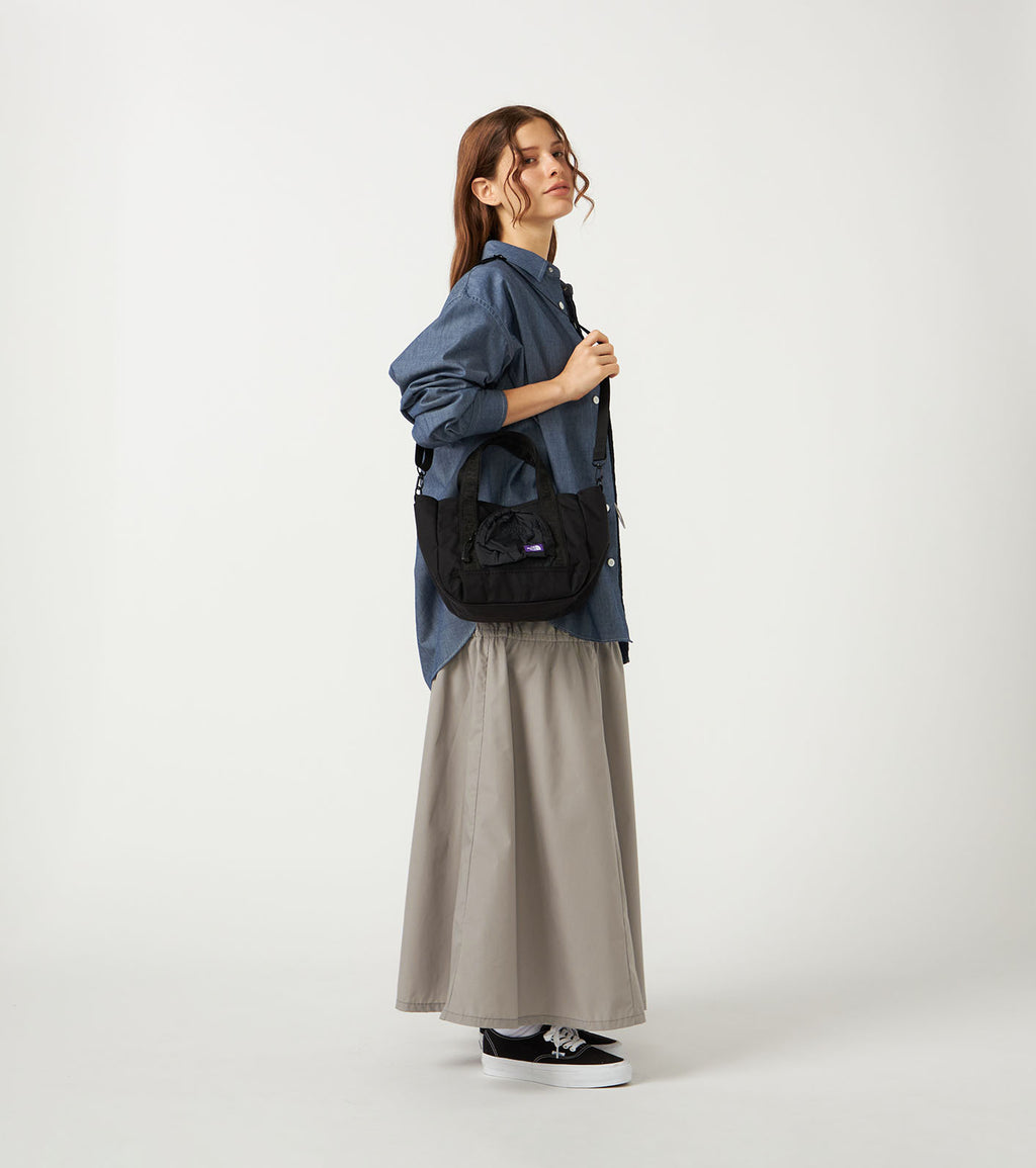 CORDURA Nylon Shoulder Tote Bag (THE NORTH FACE Purple Label)