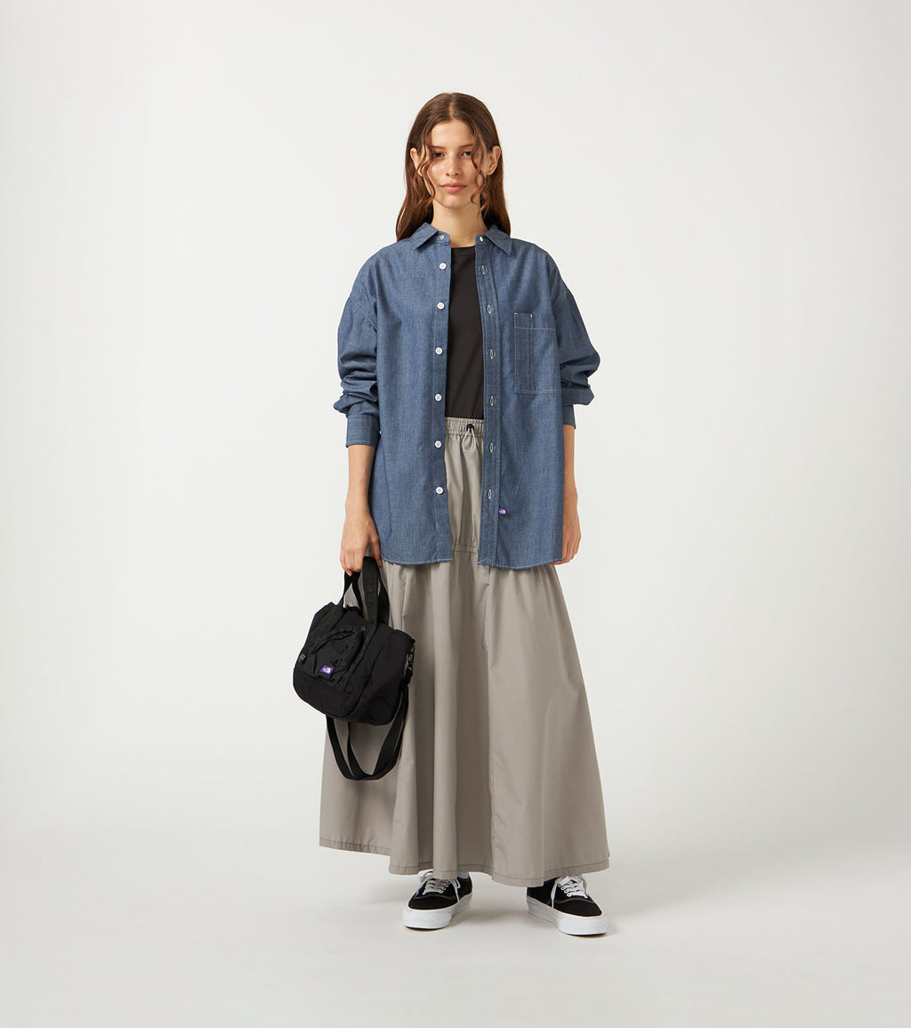 CORDURA Nylon Shoulder Tote Bag (THE NORTH FACE Purple Label)