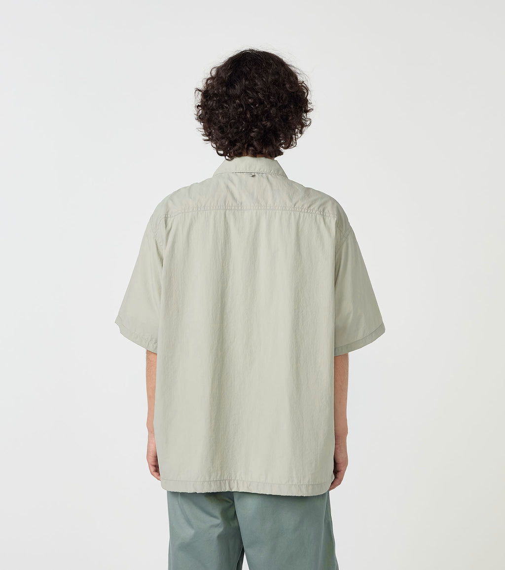 Nylon Taffeta Field S/S Shirt (THE NORTH FACE Purple Label)