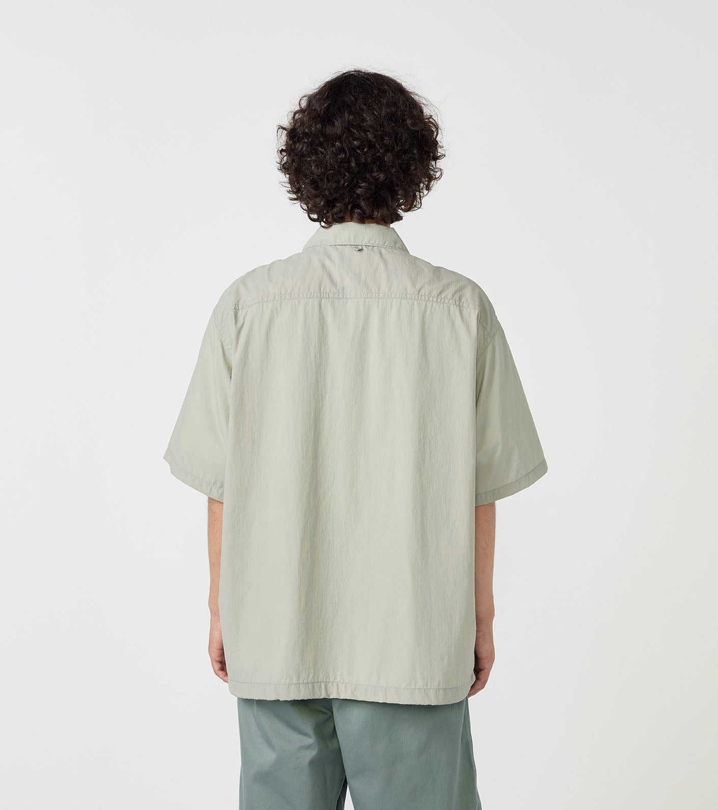 Nylon Taffeta Field S/S Shirt (THE NORTH FACE Purple Label)