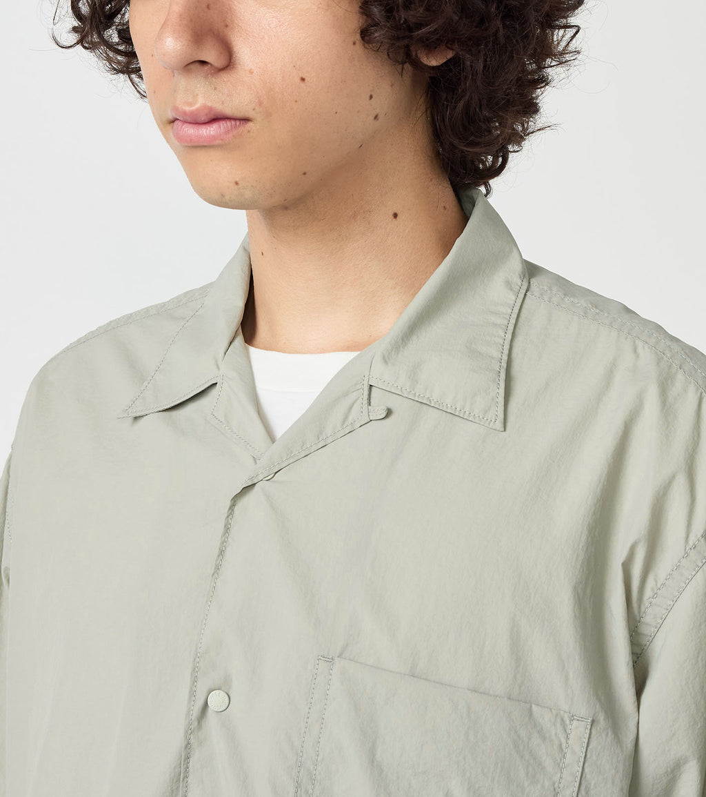 Nylon Taffeta Field S/S Shirt (THE NORTH FACE Purple Label)