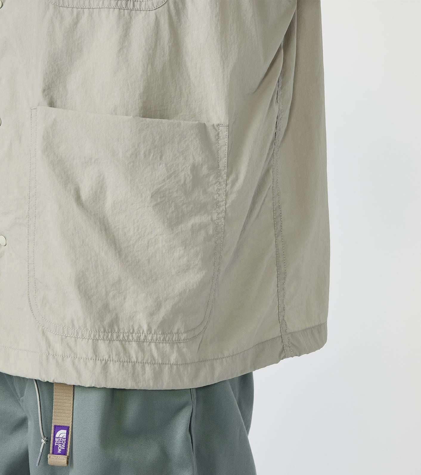 Nylon Taffeta Field S/S Shirt (THE NORTH FACE Purple Label)