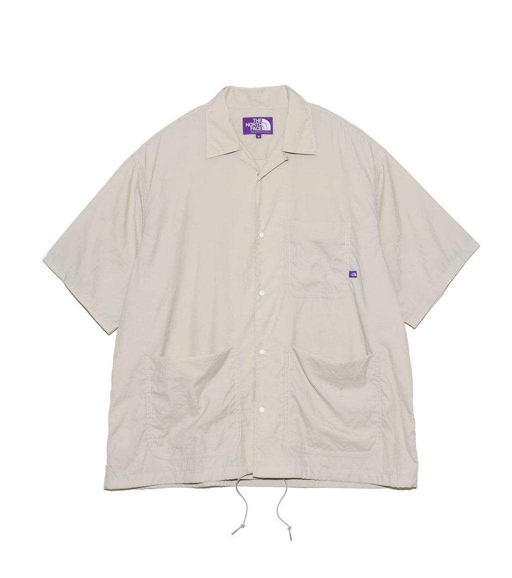Nylon Taffeta Field S/S Shirt (THE NORTH FACE Purple Label)
