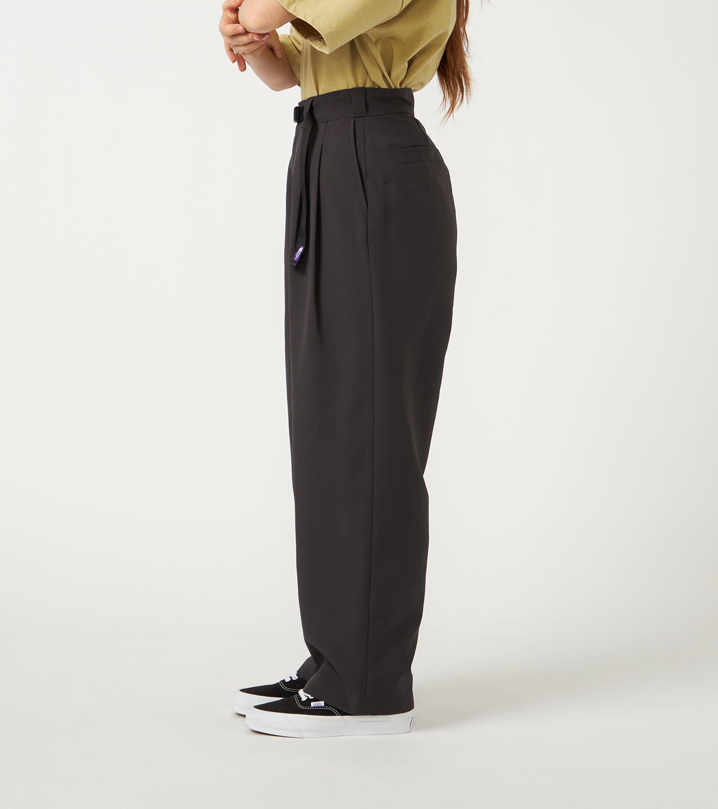 Polyester Tropical Field Tuck Pants (THE NORTH FACE Purple Label)