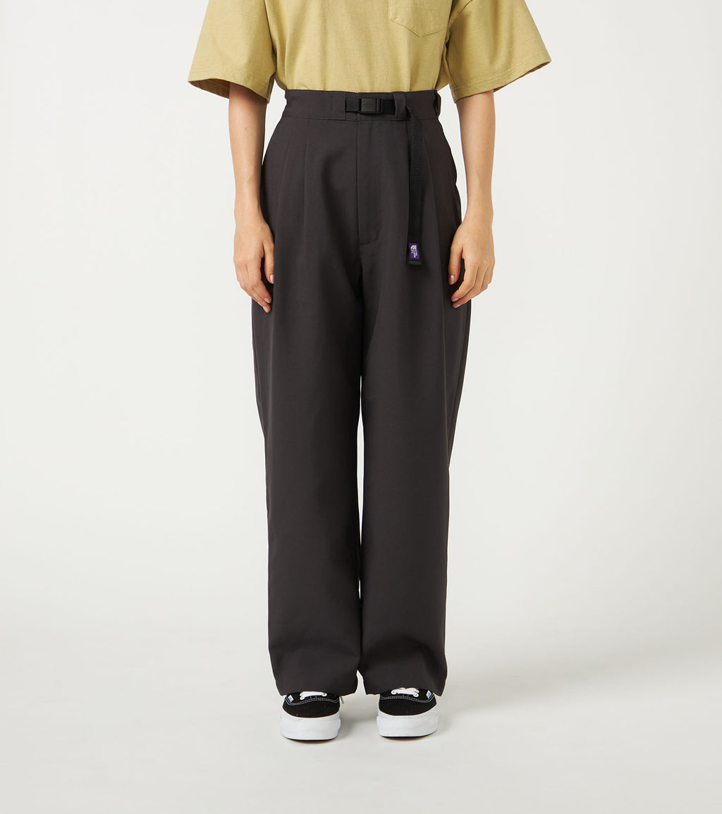 Polyester Tropical Field Tuck Pants (THE NORTH FACE Purple Label)