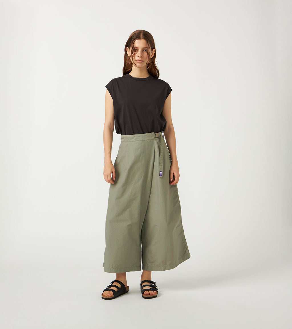 Double Peak Field Wrap Culotte (THE NORTH FACE Purple Label)