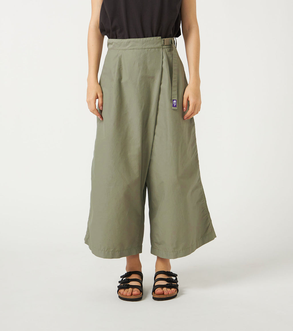 Double Peak Field Wrap Culotte (THE NORTH FACE Purple Label)