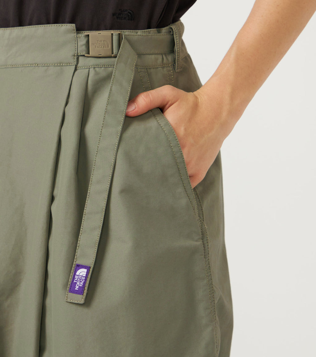 Double Peak Field Wrap Culotte (THE NORTH FACE Purple Label)