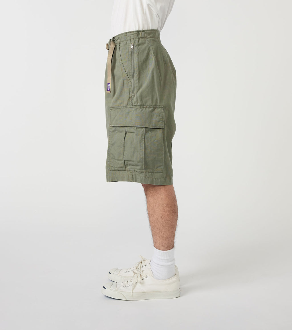 Ripstop Field Cargo Shorts (THE NORTH FACE Purple Label)