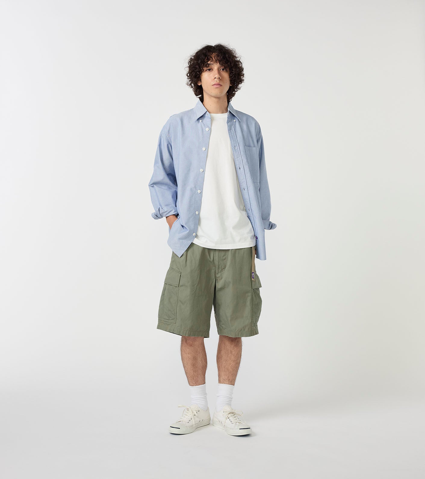 Ripstop Field Cargo Shorts (THE NORTH FACE Purple Label)