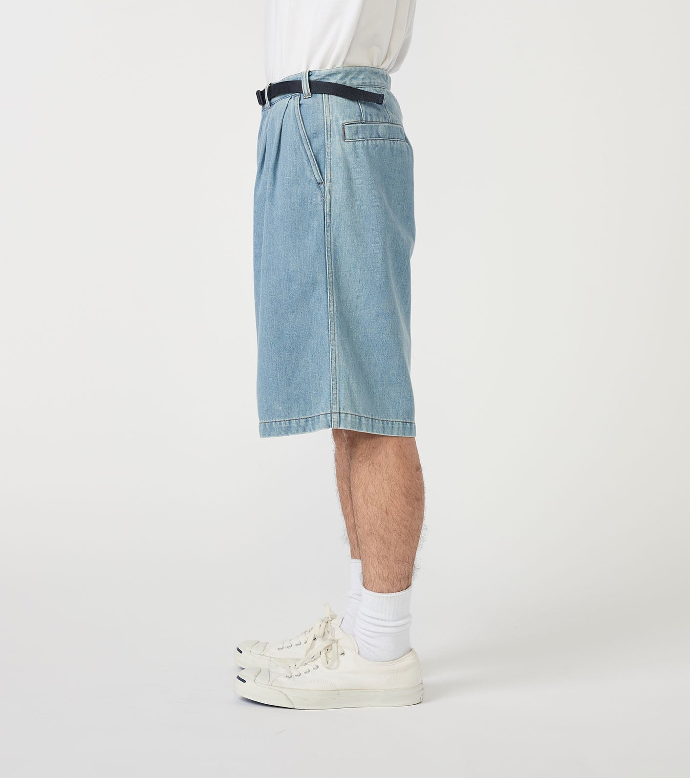 Denim Tuck Field Shorts (THE NORTH FACE Purple Label)