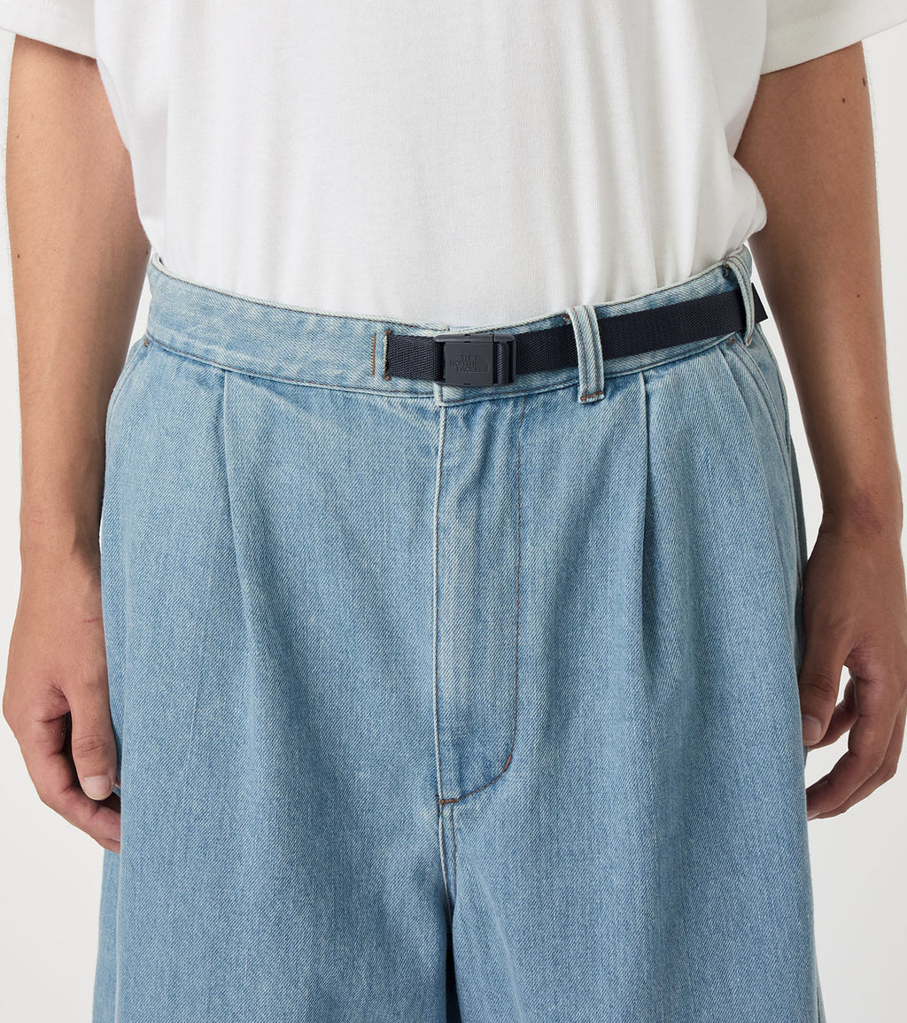 Denim Tuck Field Shorts (THE NORTH FACE Purple Label)