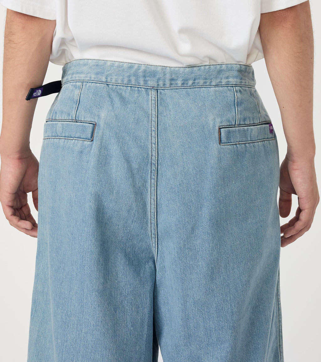 Denim Tuck Field Shorts (THE NORTH FACE Purple Label)