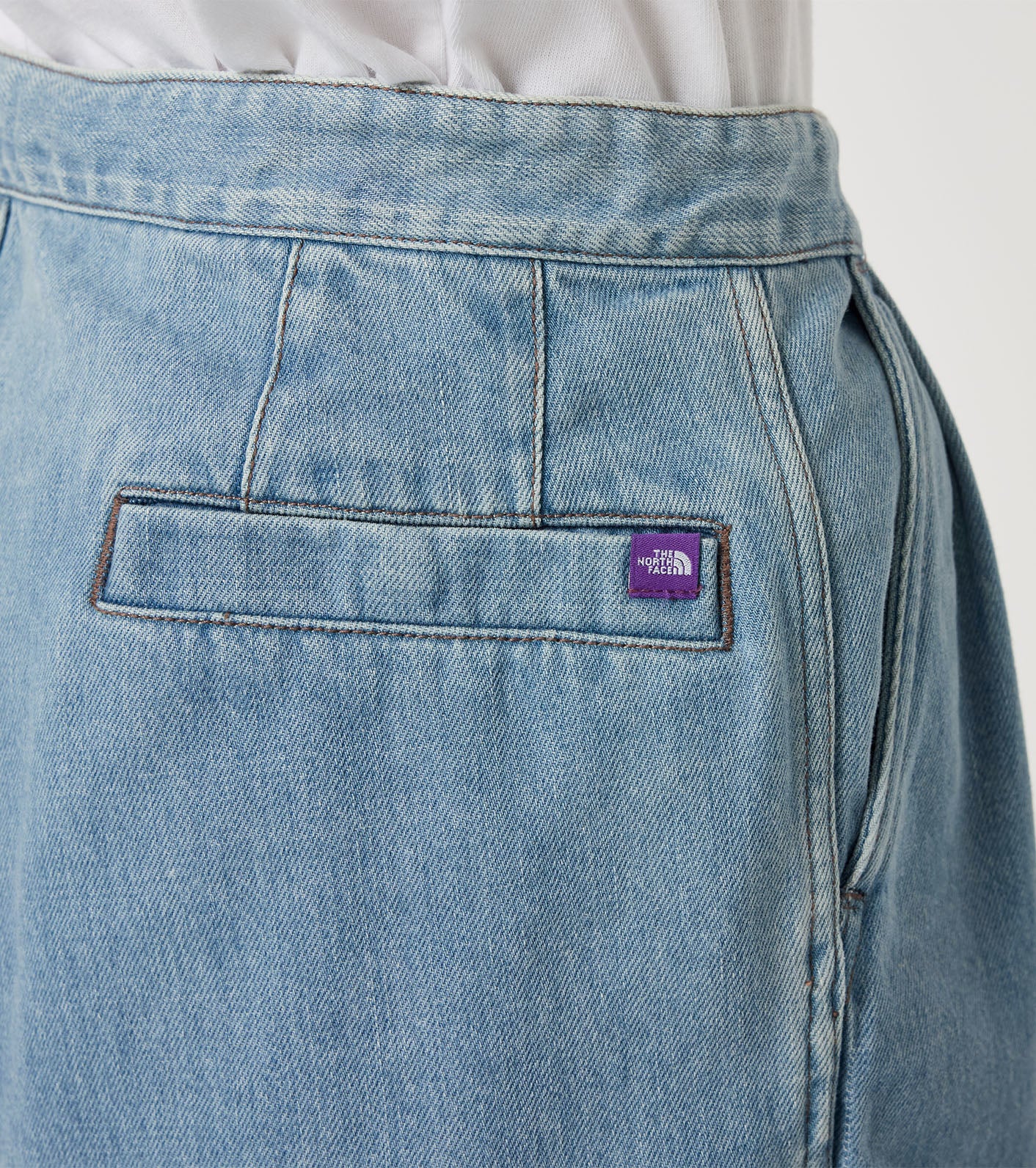 Denim Tuck Field Shorts (THE NORTH FACE Purple Label)