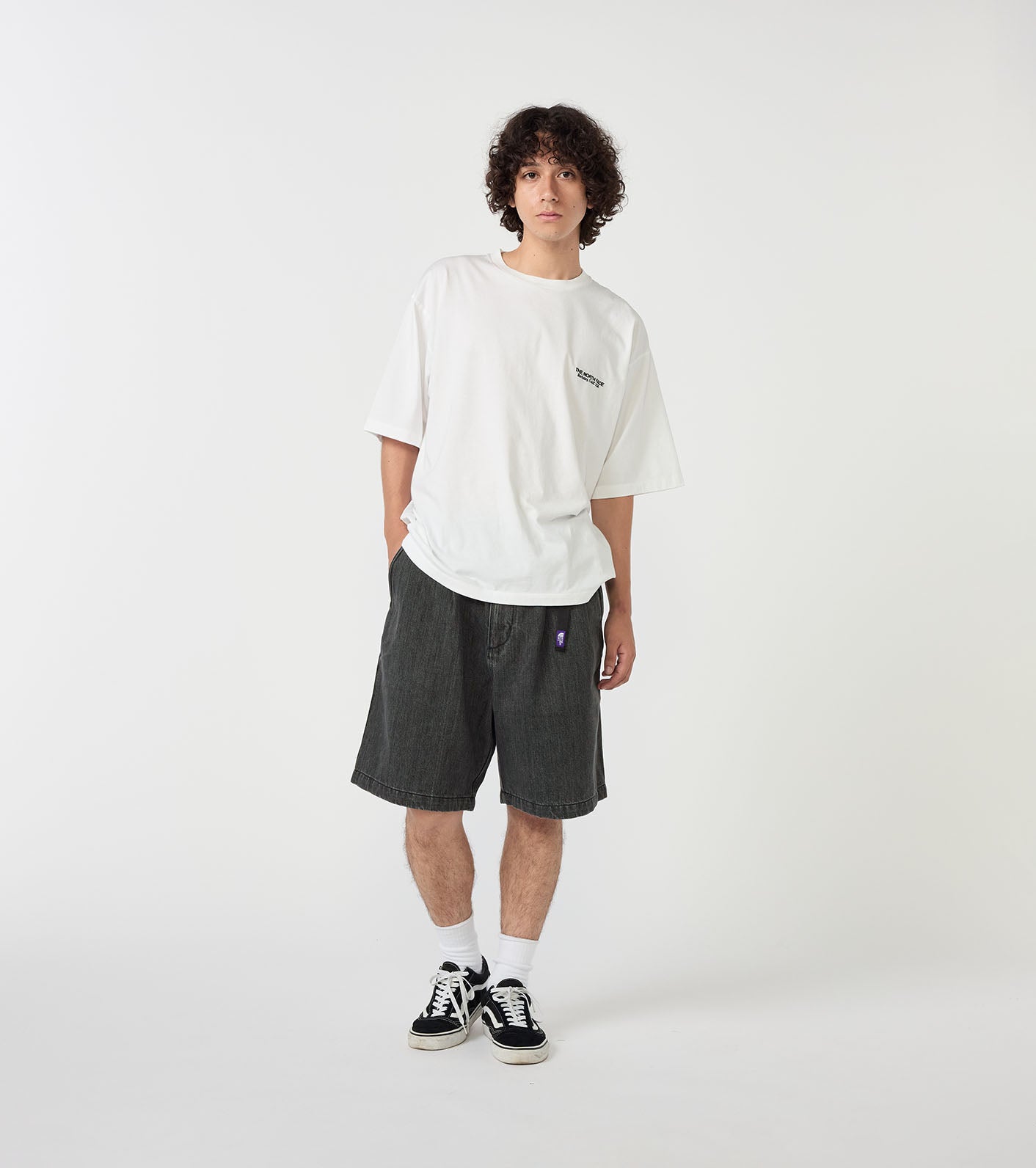 Denim Tuck Field Shorts (THE NORTH FACE Purple Label)
