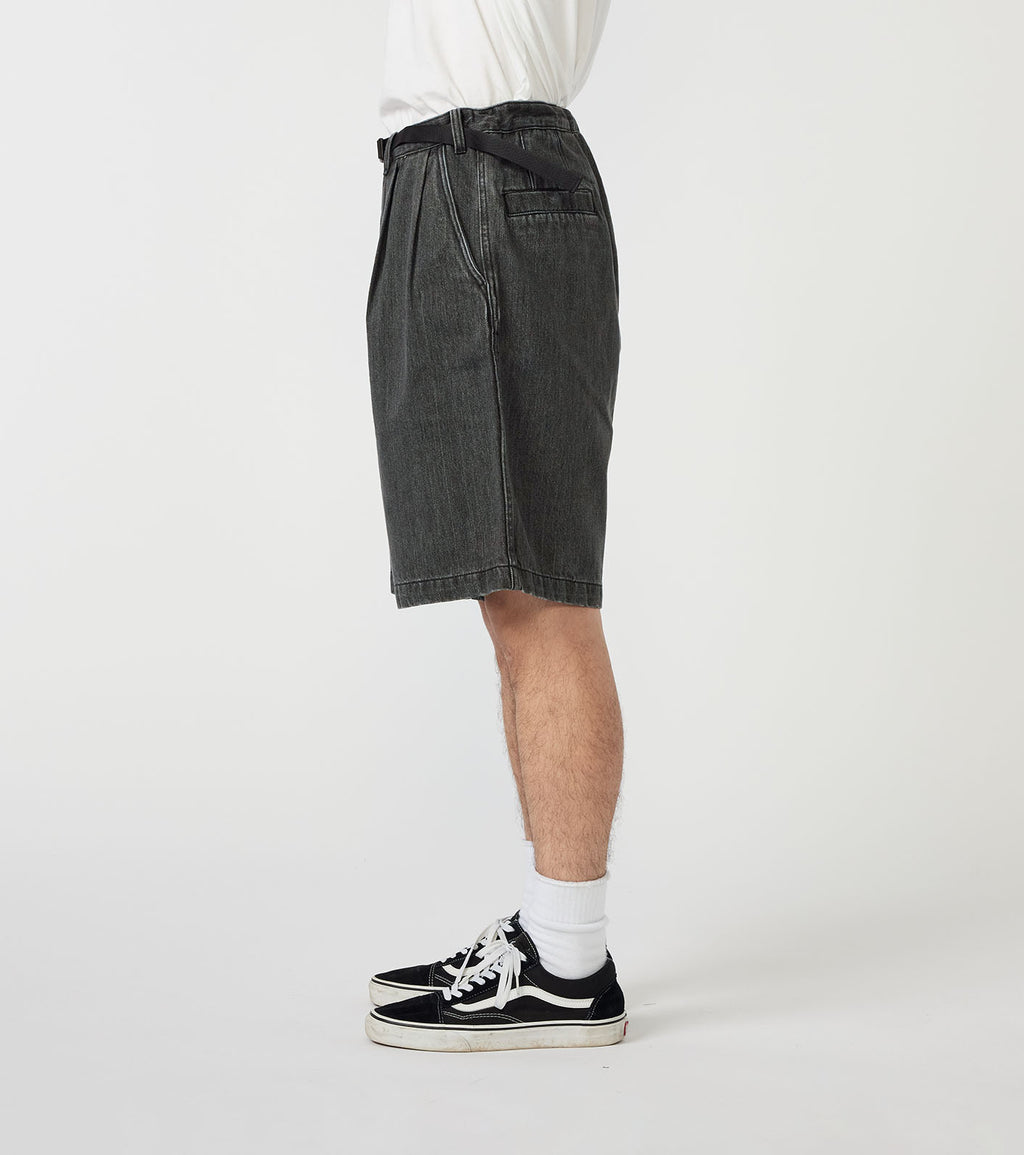 Denim Tuck Field Shorts (THE NORTH FACE Purple Label)