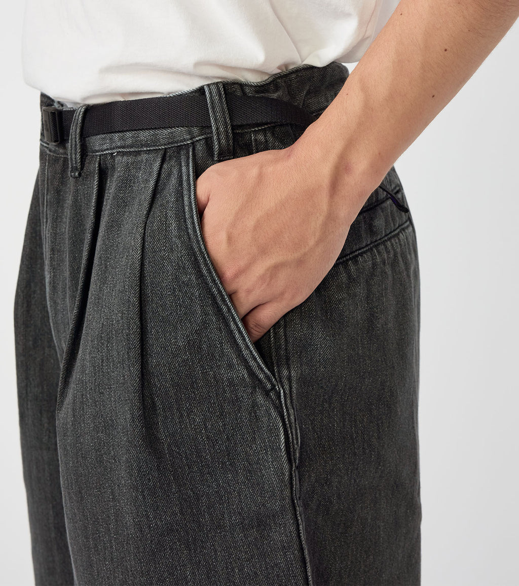 Denim Tuck Field Shorts (THE NORTH FACE Purple Label)
