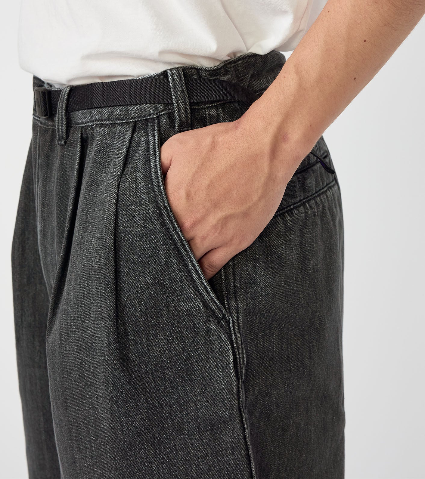 Denim Tuck Field Shorts (THE NORTH FACE Purple Label)
