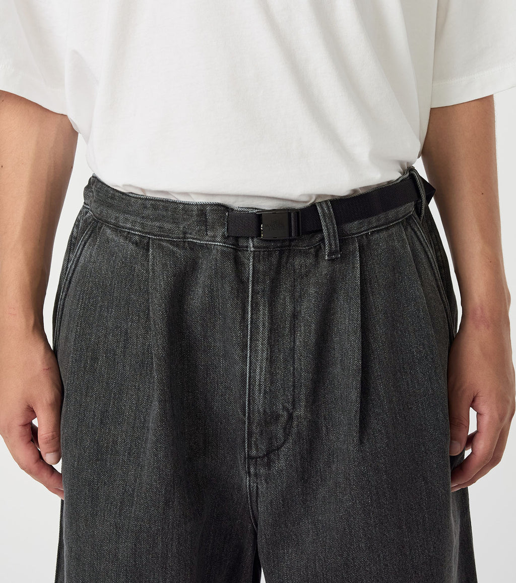 Denim Tuck Field Shorts (THE NORTH FACE Purple Label)