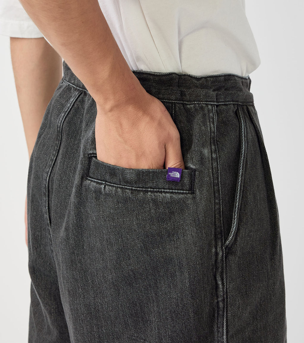 Denim Tuck Field Shorts (THE NORTH FACE Purple Label)