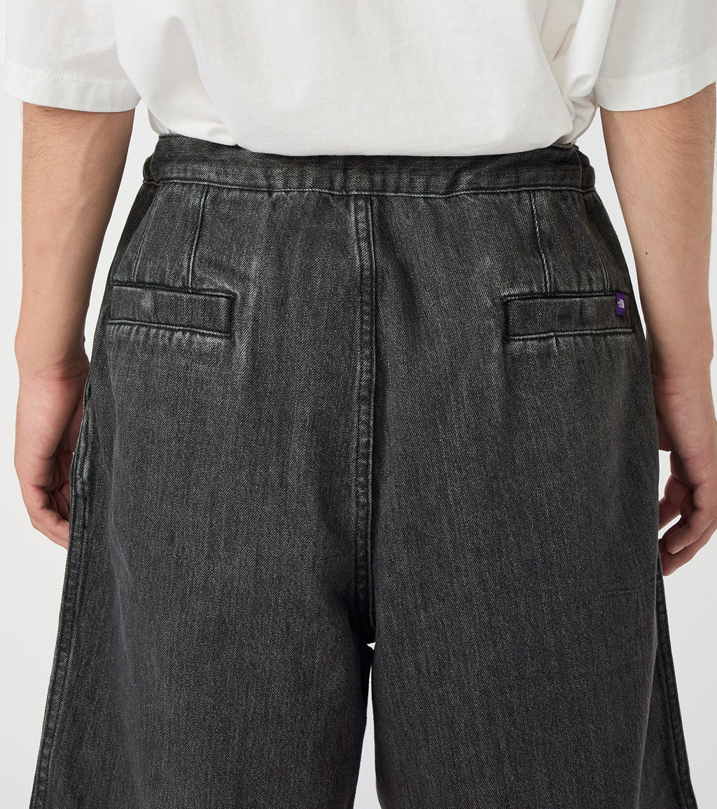 Denim Tuck Field Shorts (THE NORTH FACE Purple Label)