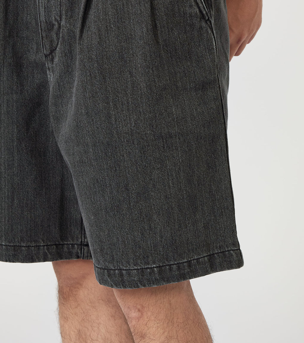 Denim Tuck Field Shorts (THE NORTH FACE Purple Label)