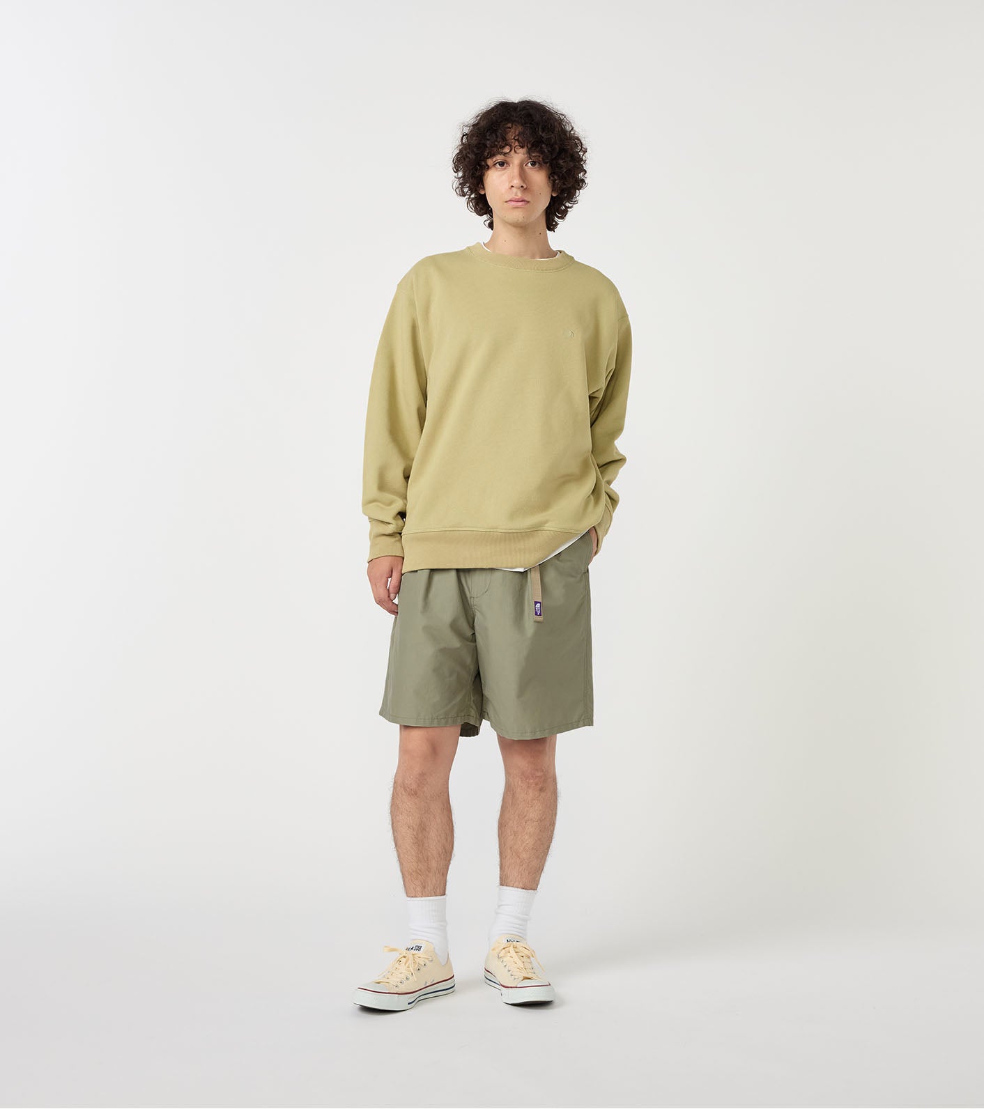 Double Peak Tuck Field Shorts (THE NORTH FACE Purple Label)