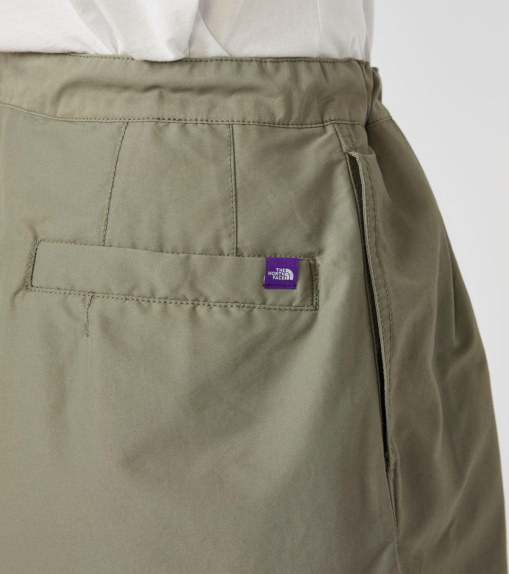 Double Peak Tuck Field Shorts (THE NORTH FACE Purple Label)
