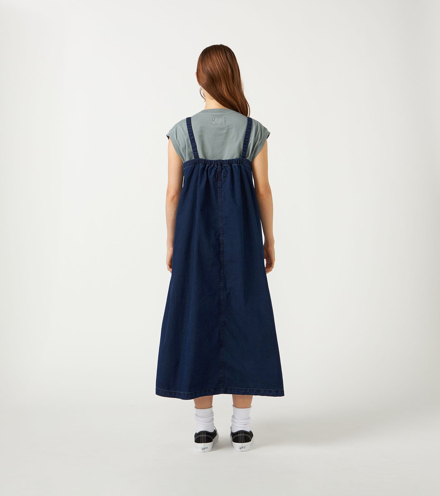 Cotton Nylon Weather Field Jumper Dress (THE NORTH FACE Purple Label)