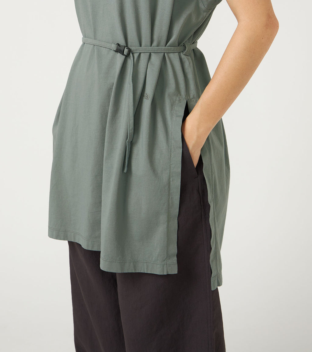 Garment Dyed Field Belted Dress (THE NORTH FACE Purple Label)