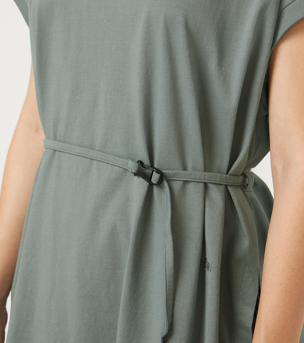 Garment Dyed Field Belted Dress (THE NORTH FACE Purple Label)