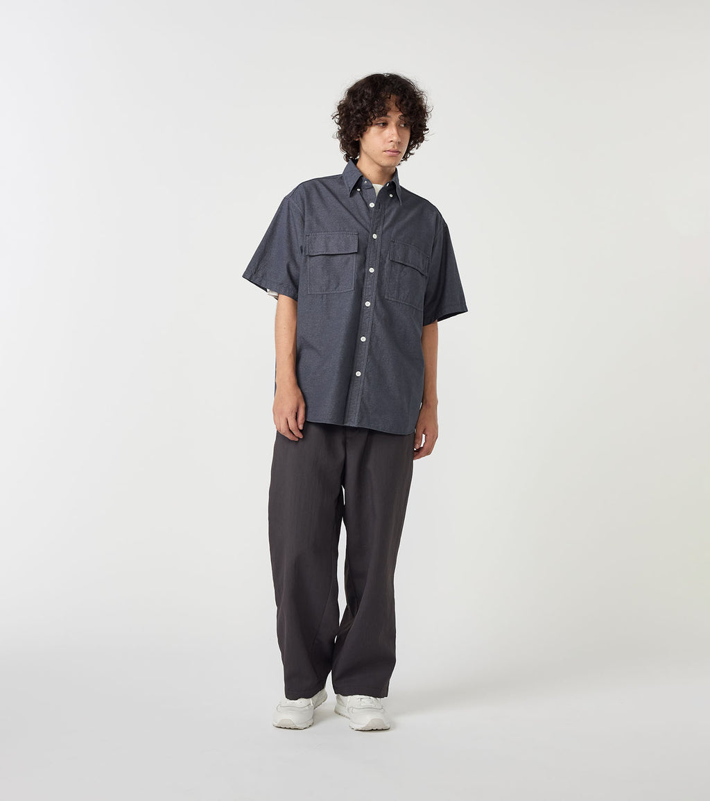 Button Down Field S/S Shirt (THE NORTH FACE Purple Label)