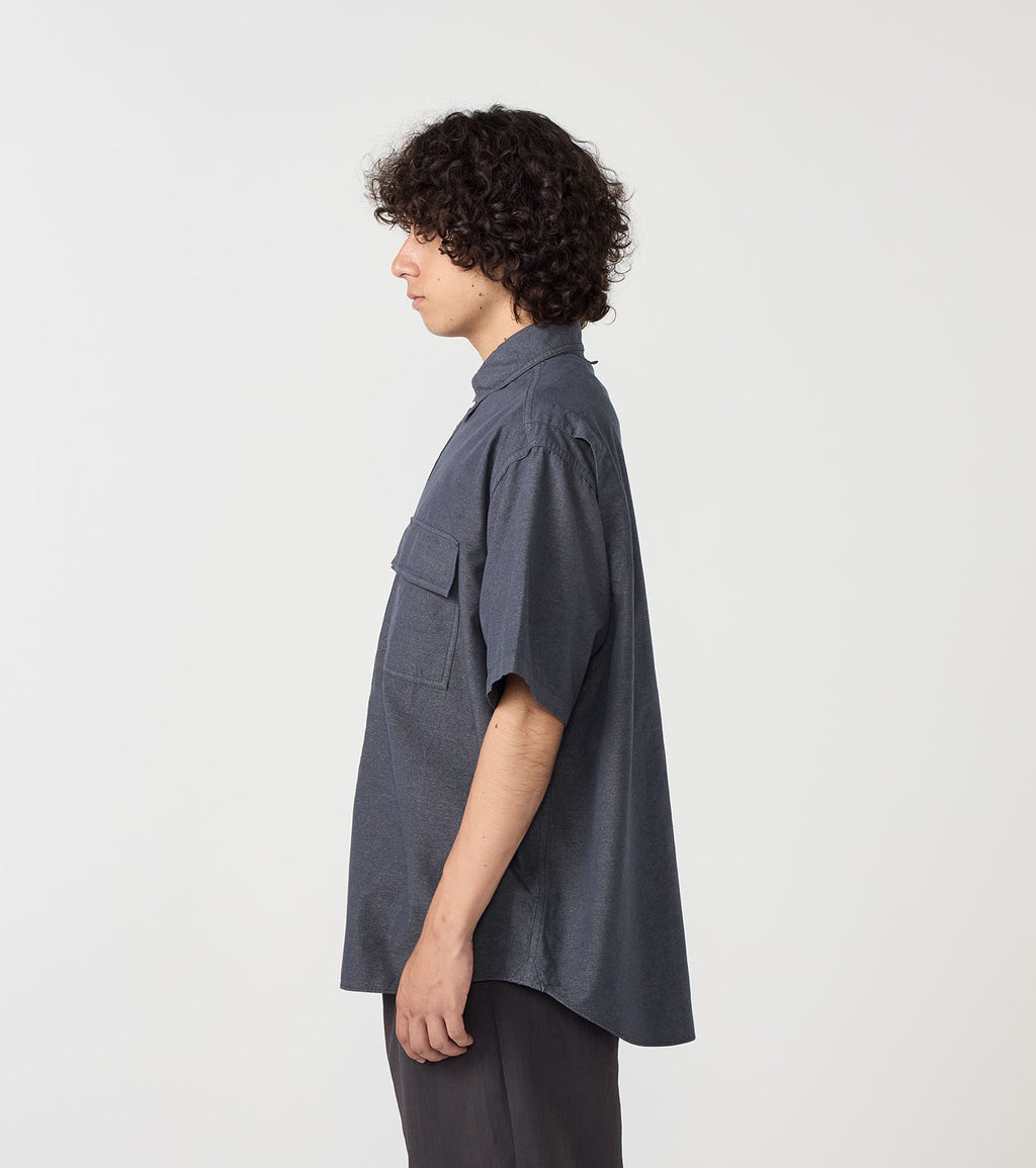 Button Down Field S/S Shirt (THE NORTH FACE Purple Label)