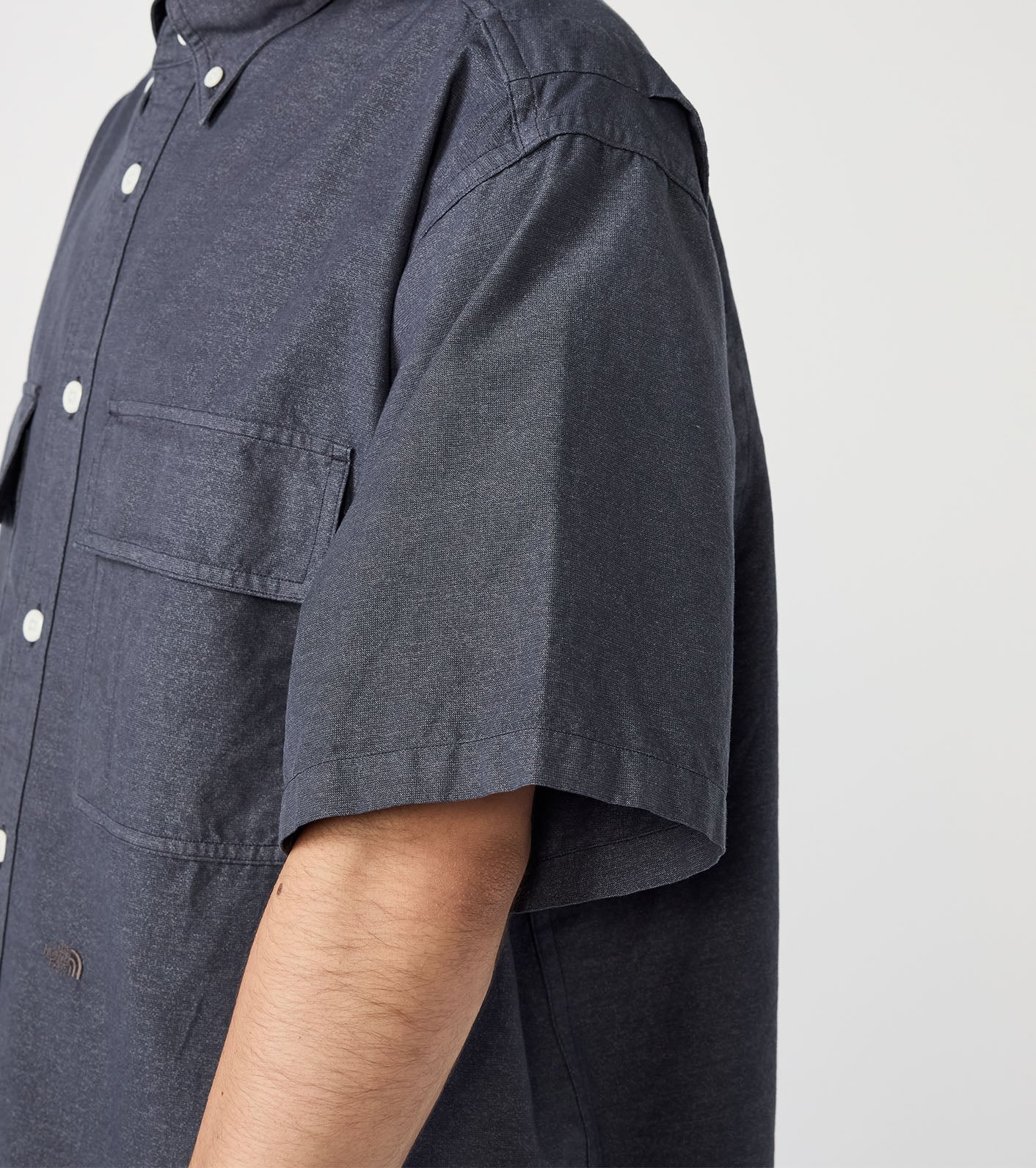 Button Down Field S/S Shirt (THE NORTH FACE Purple Label)