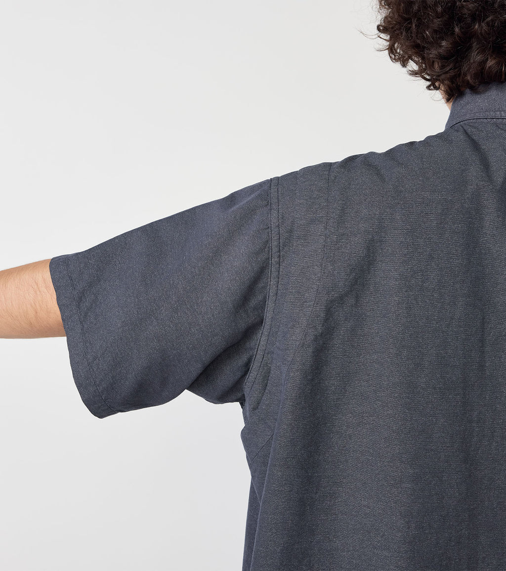 Button Down Field S/S Shirt (THE NORTH FACE Purple Label)
