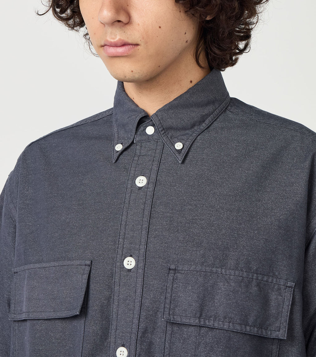 Button Down Field S/S Shirt (THE NORTH FACE Purple Label)