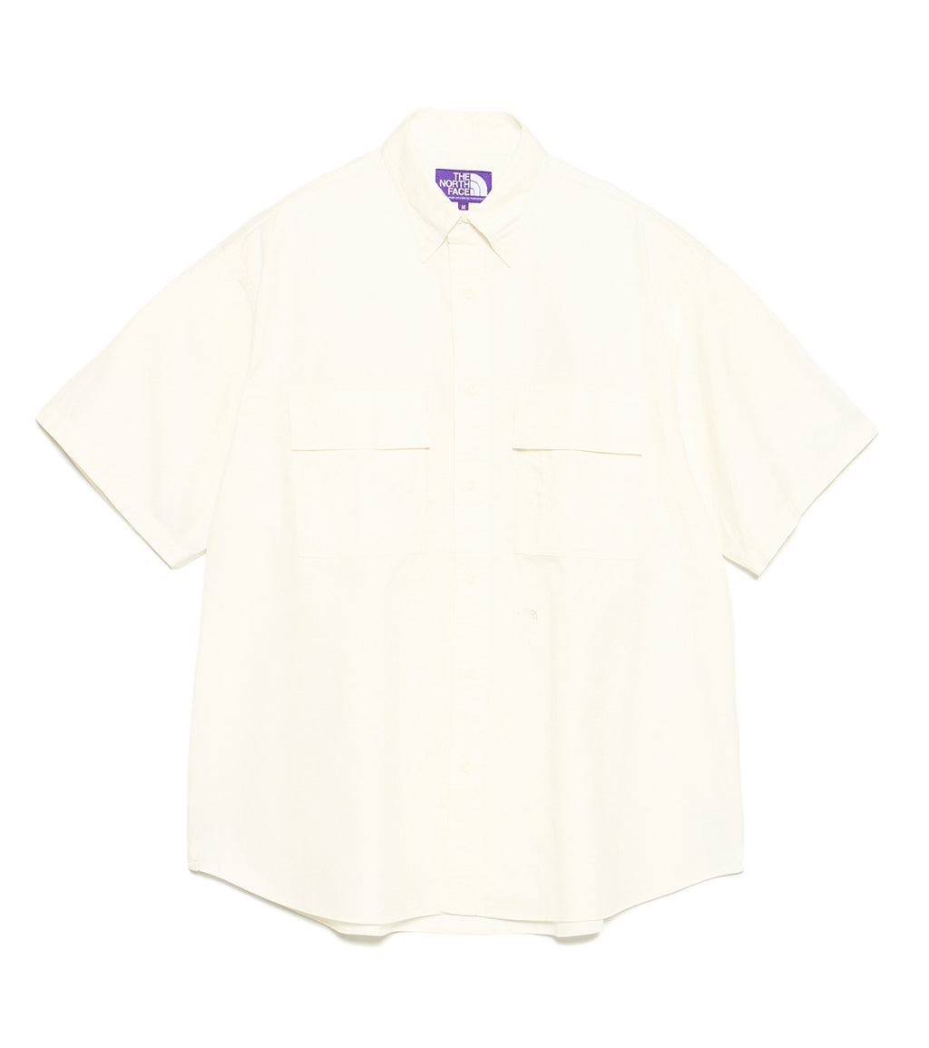 Button Down Field S/S Shirt (THE NORTH FACE Purple Label)