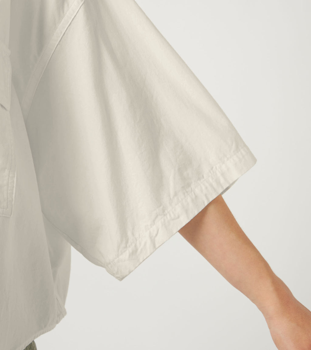 Button Down Field S/S Cropped Shirt (THE NORTH FACE Purple Label)