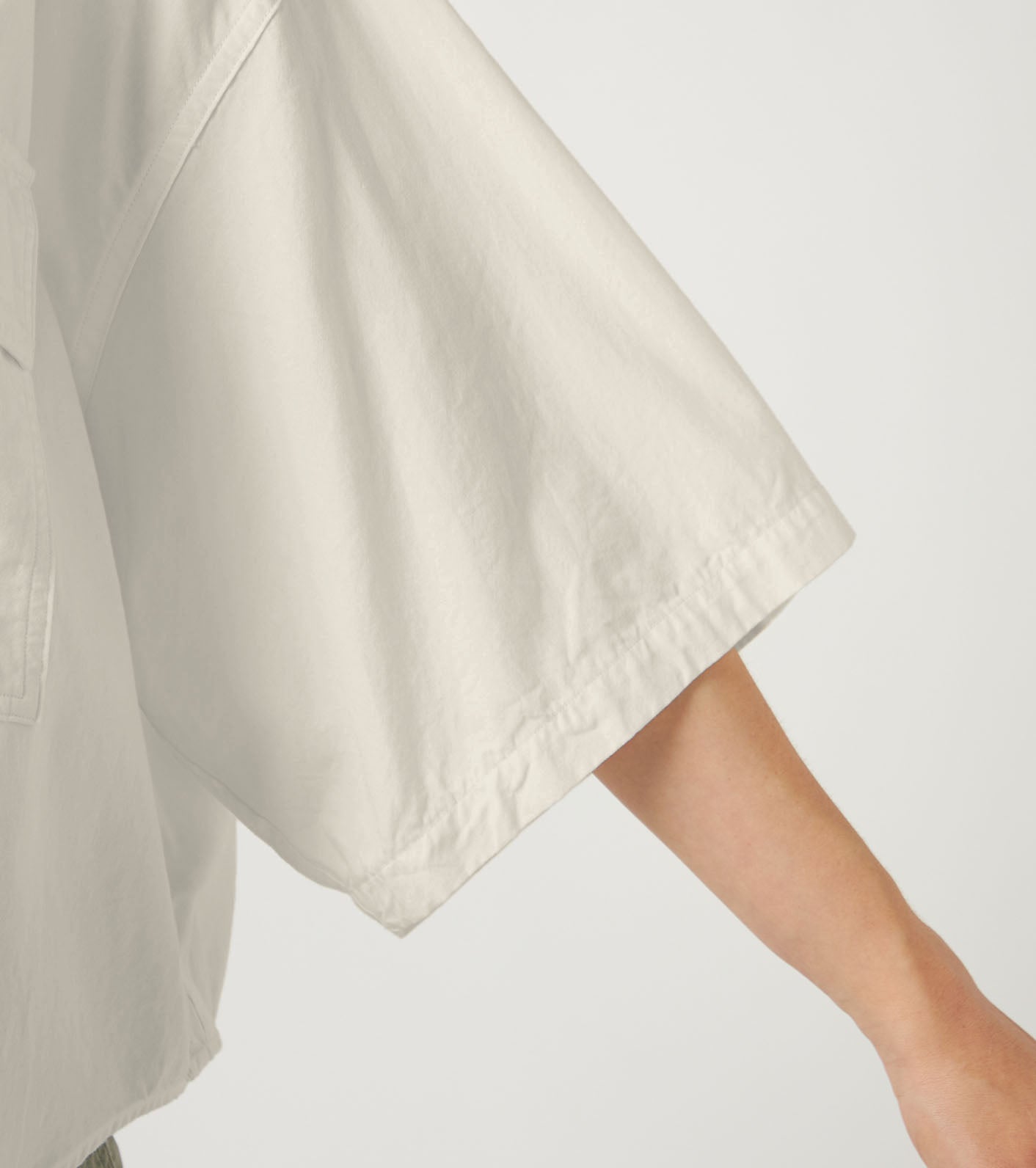 Button Down Field S/S Cropped Shirt (THE NORTH FACE Purple Label)