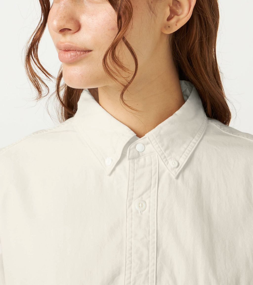 Button Down Field S/S Cropped Shirt (THE NORTH FACE Purple Label)