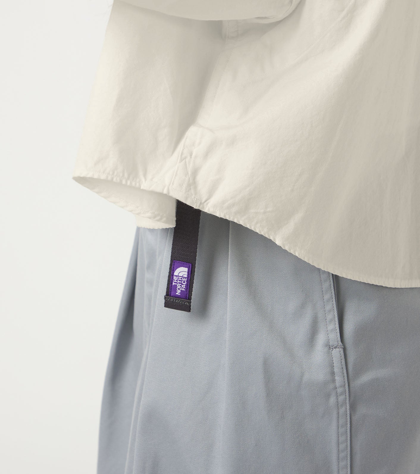 Button Down Field S/S Cropped Shirt (THE NORTH FACE Purple Label)