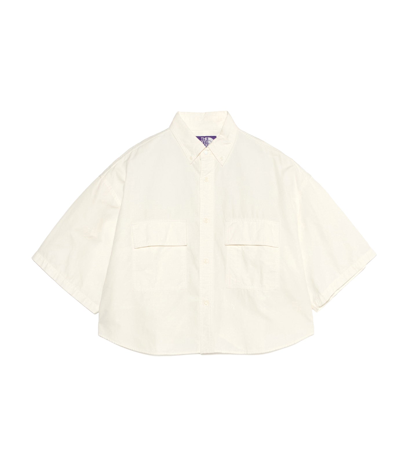 Button Down Field S/S Cropped Shirt (THE NORTH FACE Purple Label)
