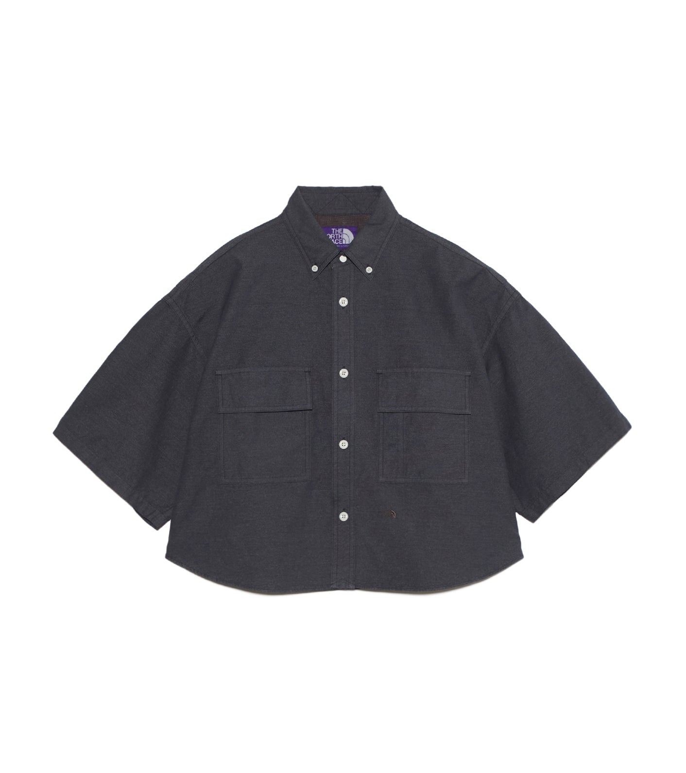 Button Down Field S/S Cropped Shirt (THE NORTH FACE Purple Label)