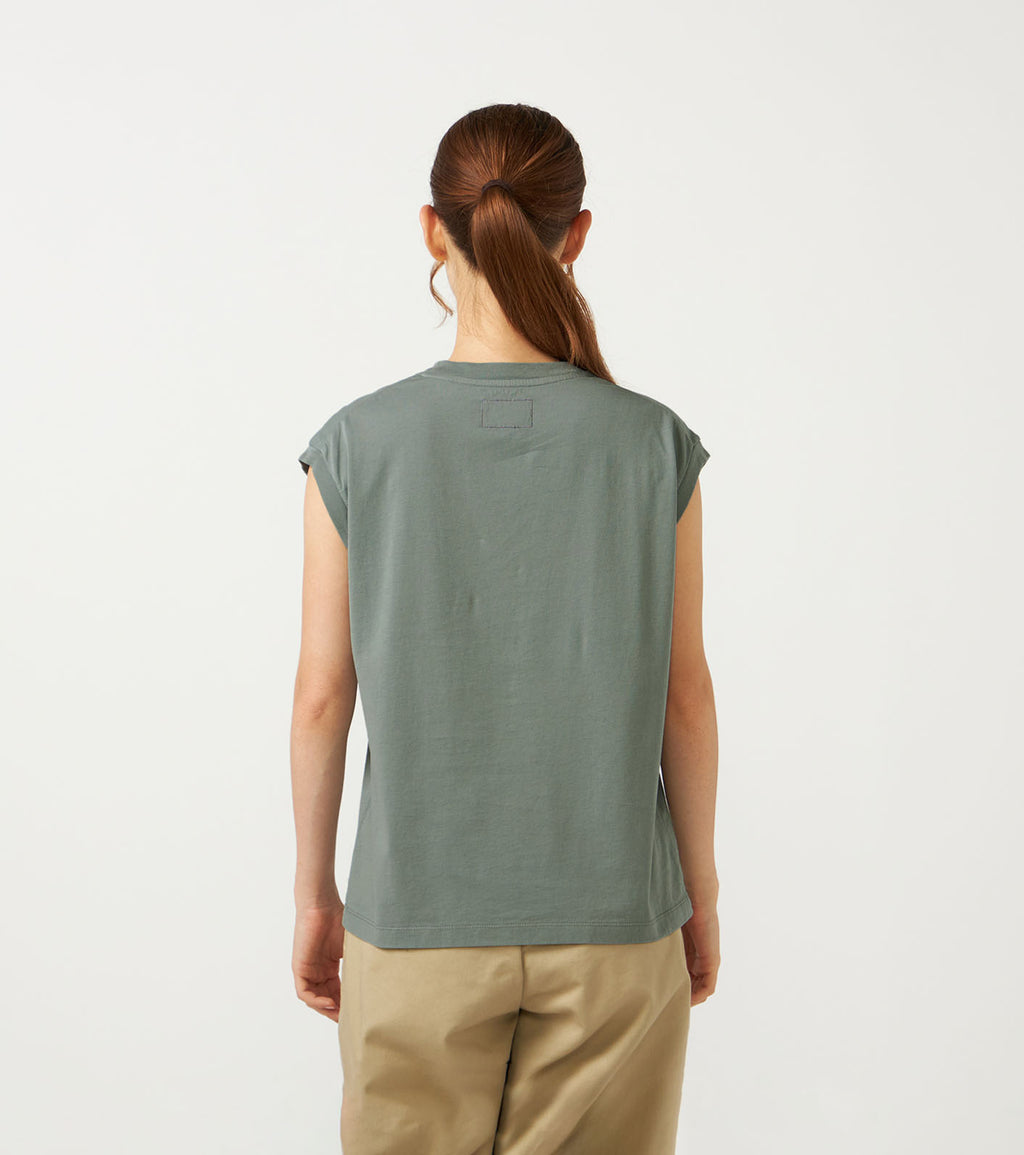 Garment Dyed Field Sleeveless Tee (THE NORTH FACE Purple Label)